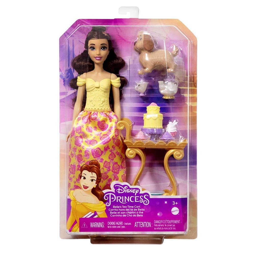 Set papusa cu accesorii Disney Princess Belle Tea Party - poza 2