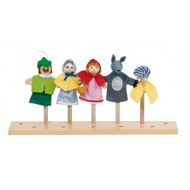 Set papusi de deget - SCUFITA ROSIE - poza 2