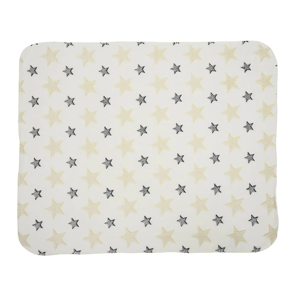Set pãturã si jucarie Lorelli Classic Nappy 90x75 cm Elefant Bej - poza 4