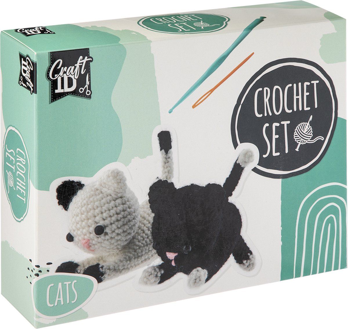 Set pentru crosetat Grafix Craft DIY Pisicute - poza 3