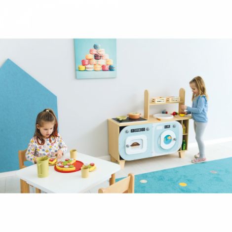 Set pentru jocuri de rol cu bucatarie si masina de spalat 80 cm inaltime, gradinita si scoala - poza 5