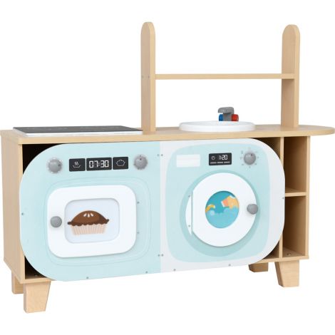 Set pentru jocuri de rol cu bucatarie si masina de spalat 90 cm inaltime, gradinita si scoala - poza 1