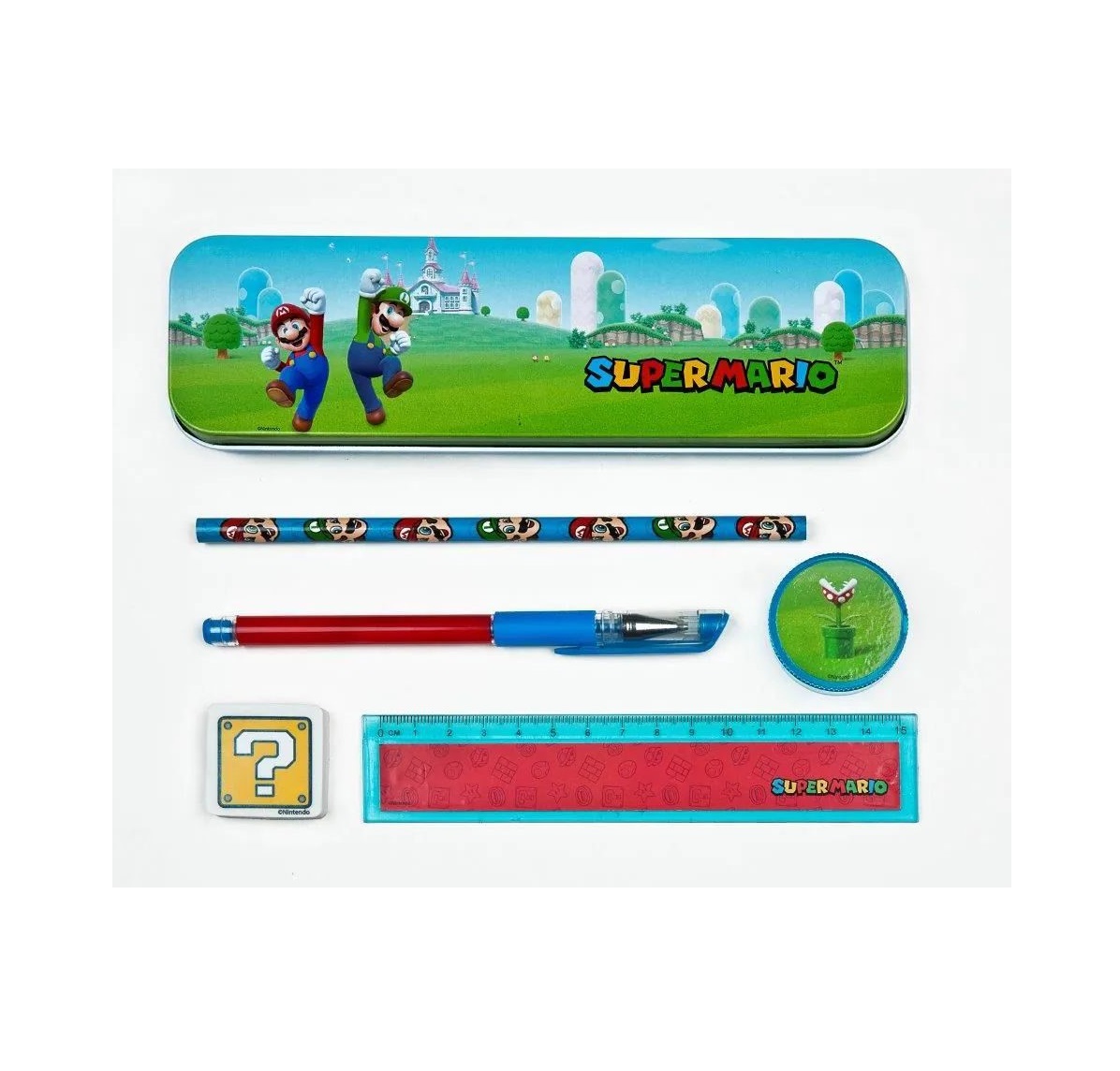 Set pentru scoala Undercover Super Mario 6 piese - poza 1