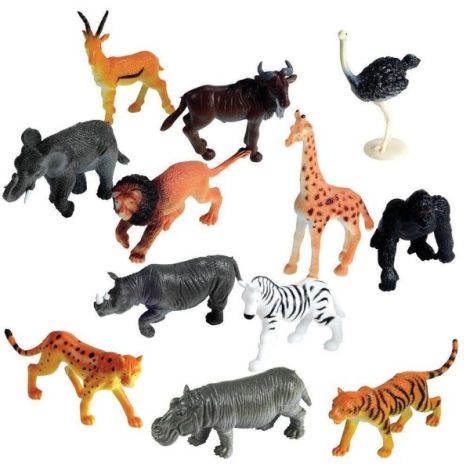 Set pentru sortat - animalute din jungla - poza 2