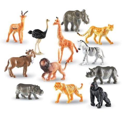 Set pentru sortat - animalute din jungla - poza 3