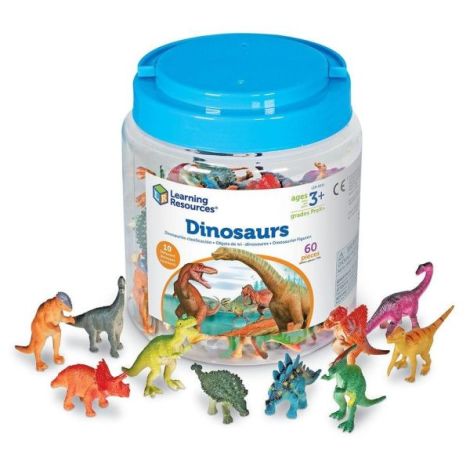 Set pentru sortat - dinozauri jucausi (60 piese) - poza 3