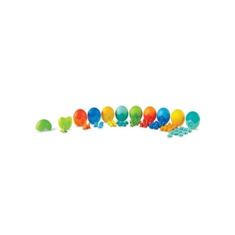 Set pentru sortat si numarat - dinozauri colorati - poza 2