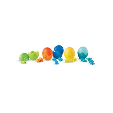 Set pentru sortat si numarat - dinozauri colorati - poza 3