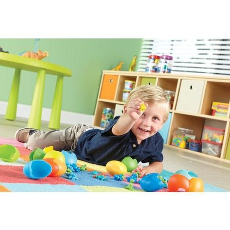 Set pentru sortat si numarat - dinozauri colorati - poza 4