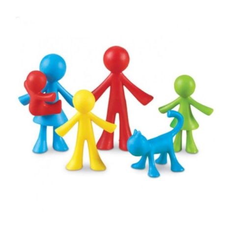 Set pentru sortat si numarat - familia mea - poza 1