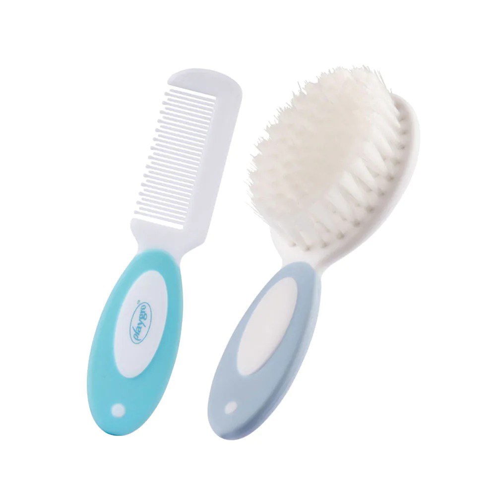Set perie si pieptan Play Gro Gentle Touch - poza 1