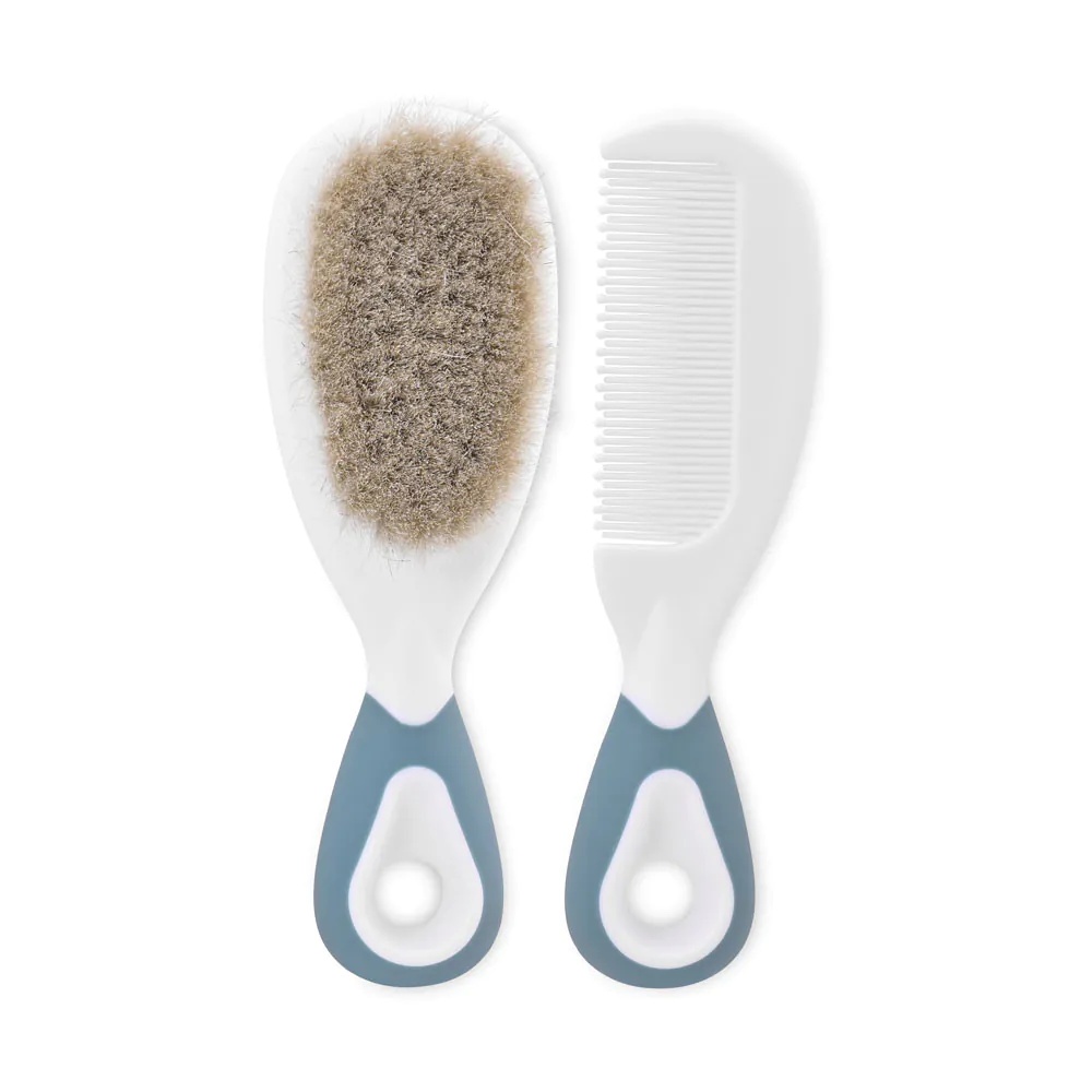 Set perie si pieptene Lorelli Moonlight Blue - poza 1
