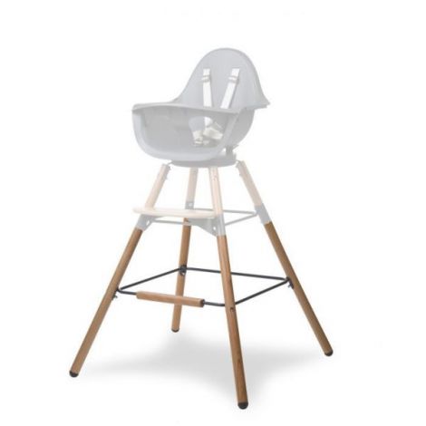 Set picioare cu suport pentru scaun de masa Childhome Evolu Natural Antracit - poza 2