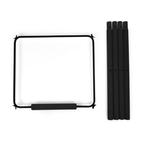 Set picioare cu suport pentru scaun de masa Childhome Evolu Negru - poza 1