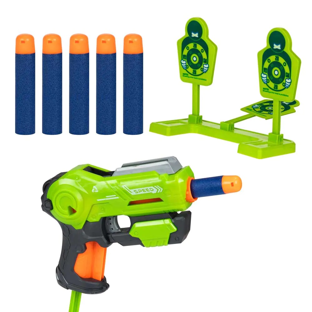 Set Pistol TToys cu Sageti Inofensive si Tinta Jucarie Diverse Modele - poza 3