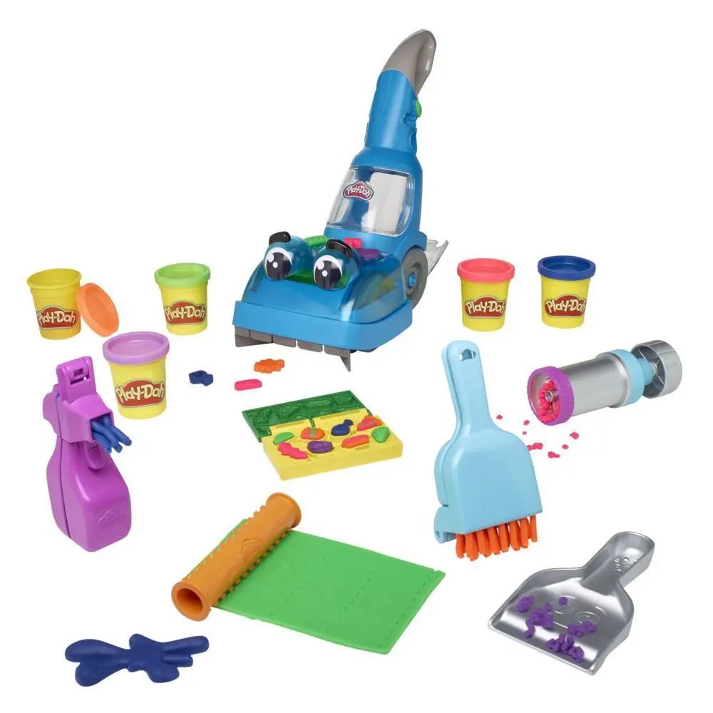 Set plastilina cu accesorii Hasbro Play Doh Aspiratorul Zoom Zoom - poza 2