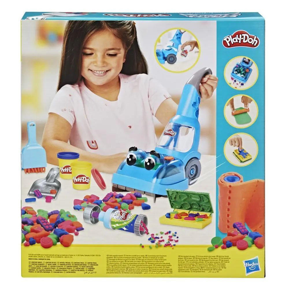 Set plastilina cu accesorii Hasbro Play Doh Aspiratorul Zoom Zoom - poza 4