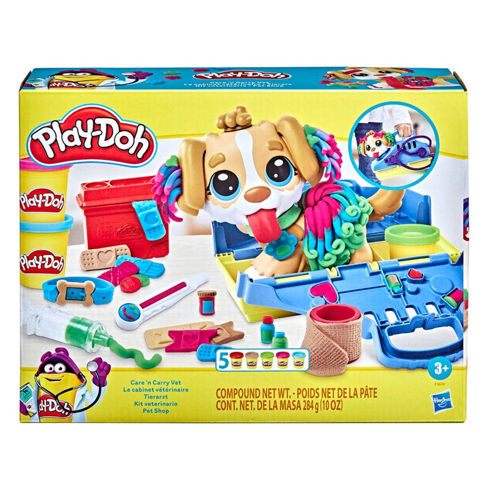 Set plastilina cu accesorii Hasbro Play Doh Medic Veterinar - poza 3