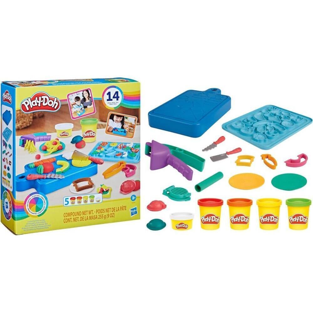 Set plastilina cu accesorii Play Doh Little Chef Starter Set - poza 1
