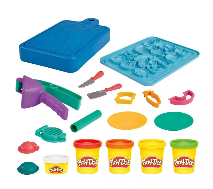Set plastilina cu accesorii Play Doh Little Chef Starter Set - poza 2