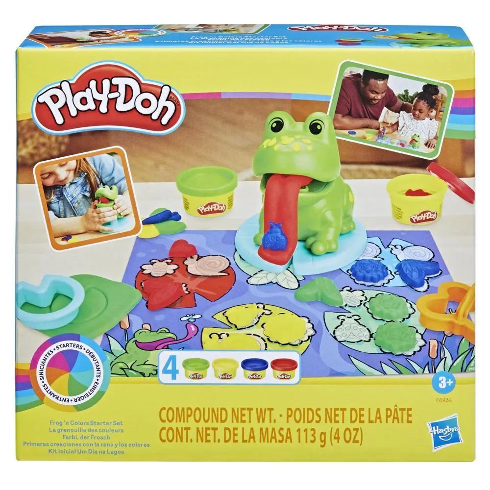 Set plastilina Hasbro Play Doh Broscuta Colorata - poza 2