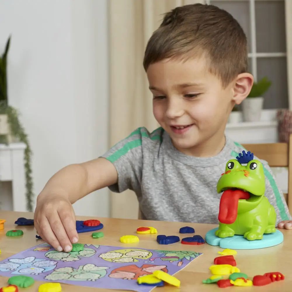 Set plastilina Hasbro Play Doh Broscuta Colorata - poza 4