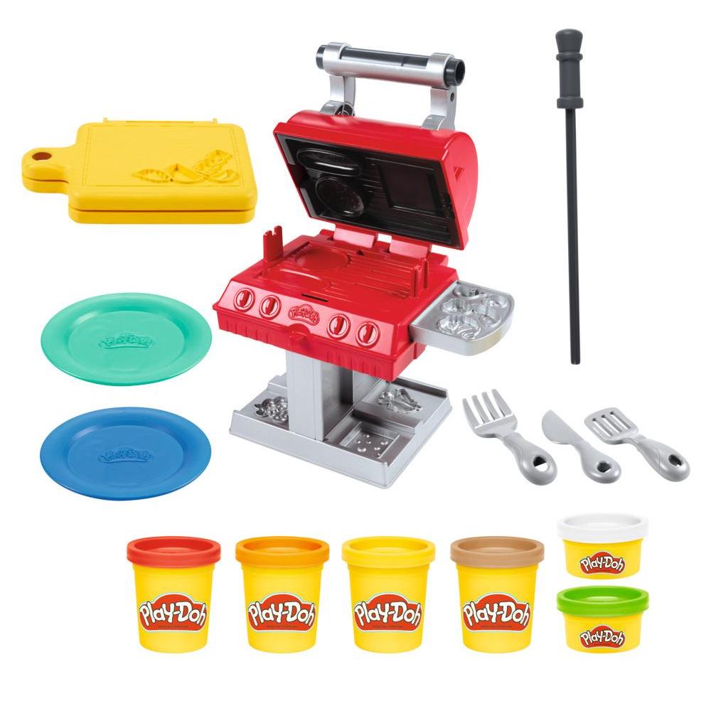 Set plastilina Hasbro Play Doh Grill N Stamp - poza 1