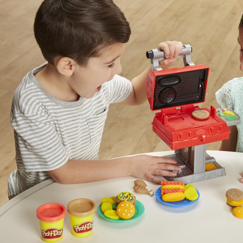 Set plastilina Hasbro Play Doh Grill N Stamp - poza 3