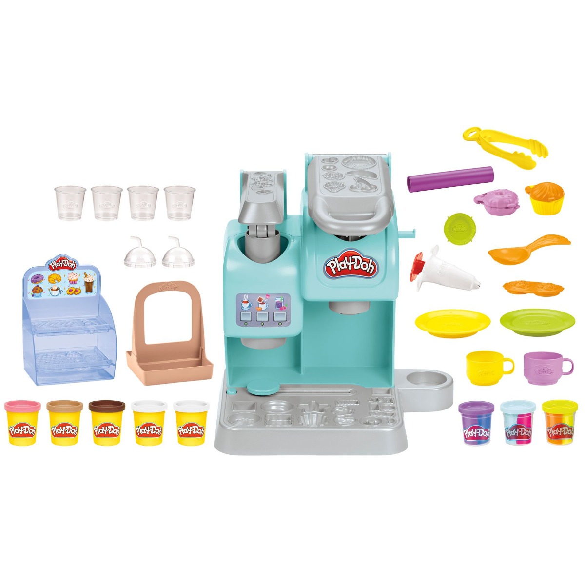 Set plastilina Hasbro Play-Doh Kitchen Creations Cafetiera Super Color - poza 2