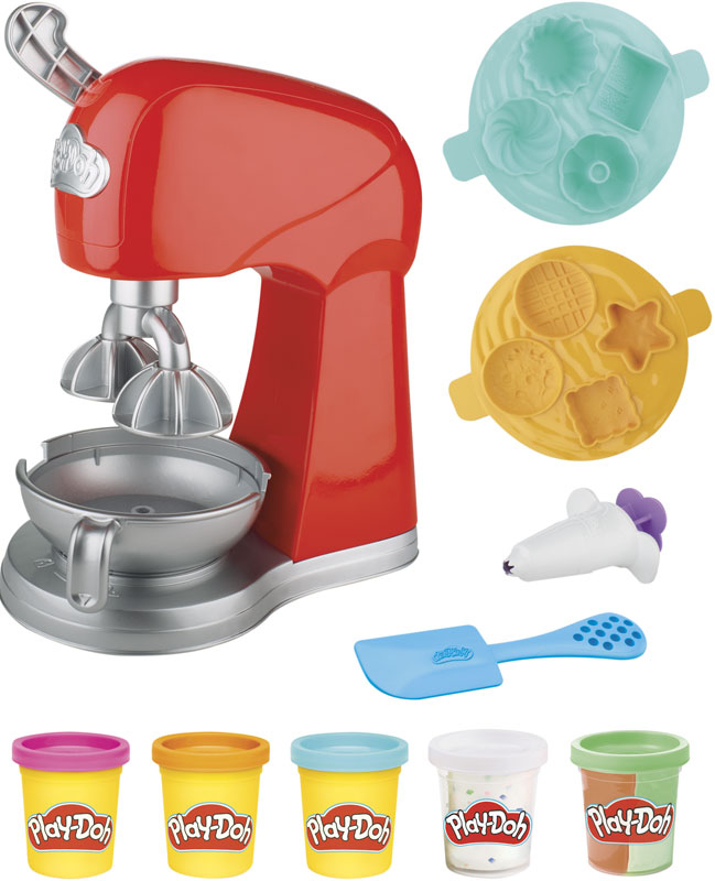Set plastilina Hasbro Play Doh Kitchen Creations Mixerul Magic - poza 2