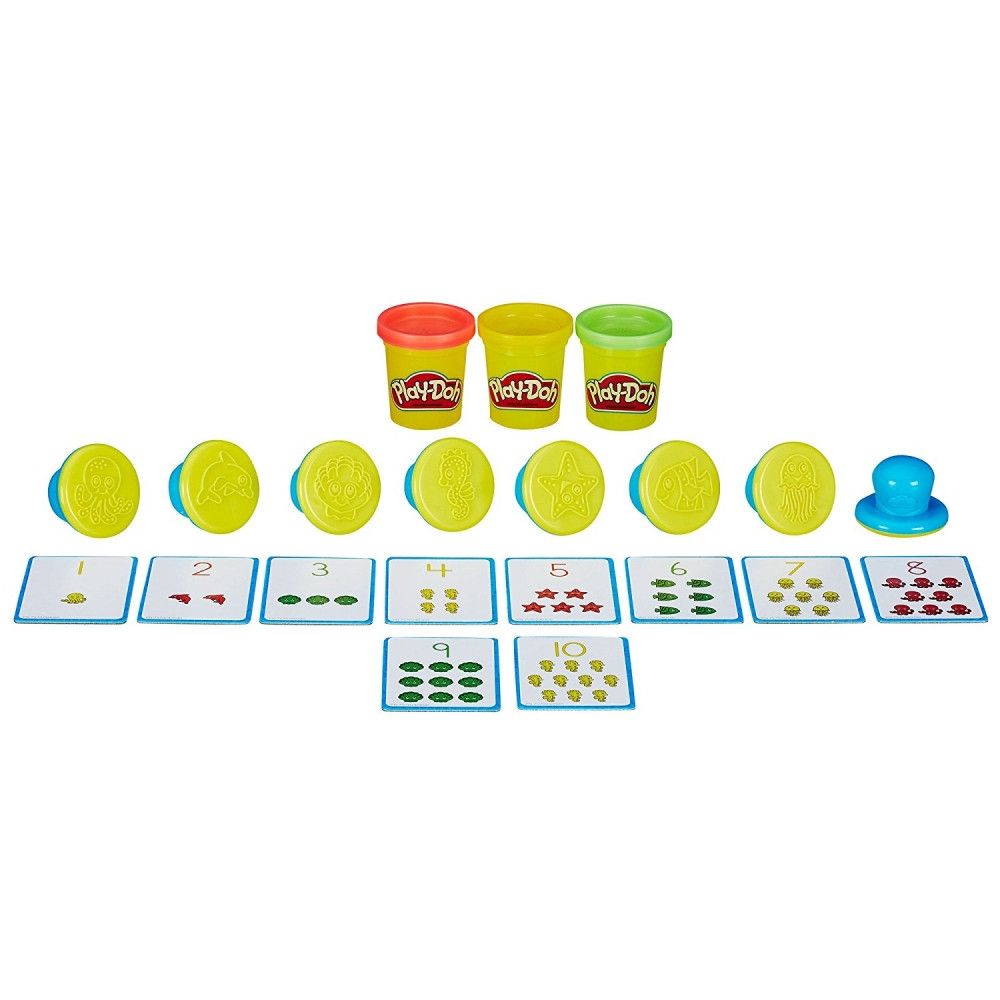 Set plastilina Hasbro Play-Doh numere - poza 2