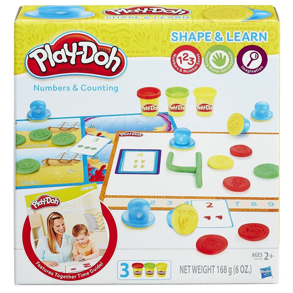 Set plastilina Hasbro Play-Doh numere - poza 3