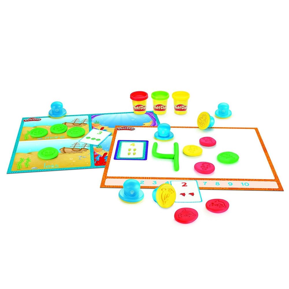 Set plastilina Hasbro Play-Doh numere - poza 4
