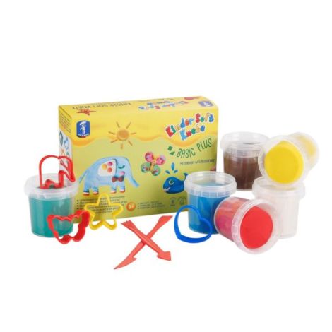 Set plastilina non-toxica kinder - basic plus - poza 2