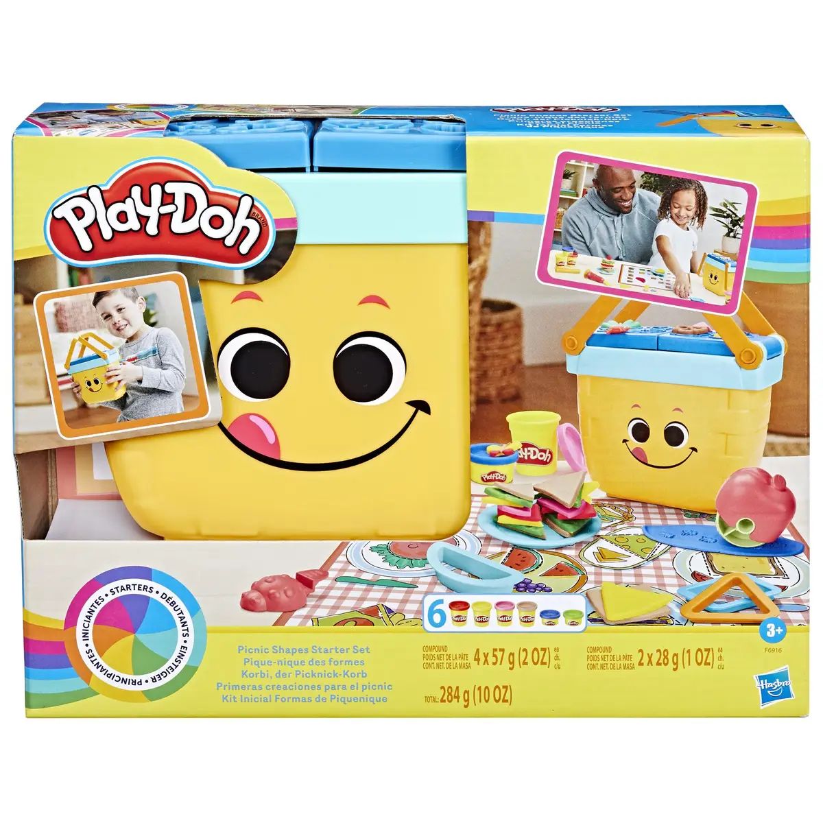 Set plastilina picnic cu cosulet si forme Hasbro Play Doh - poza 3