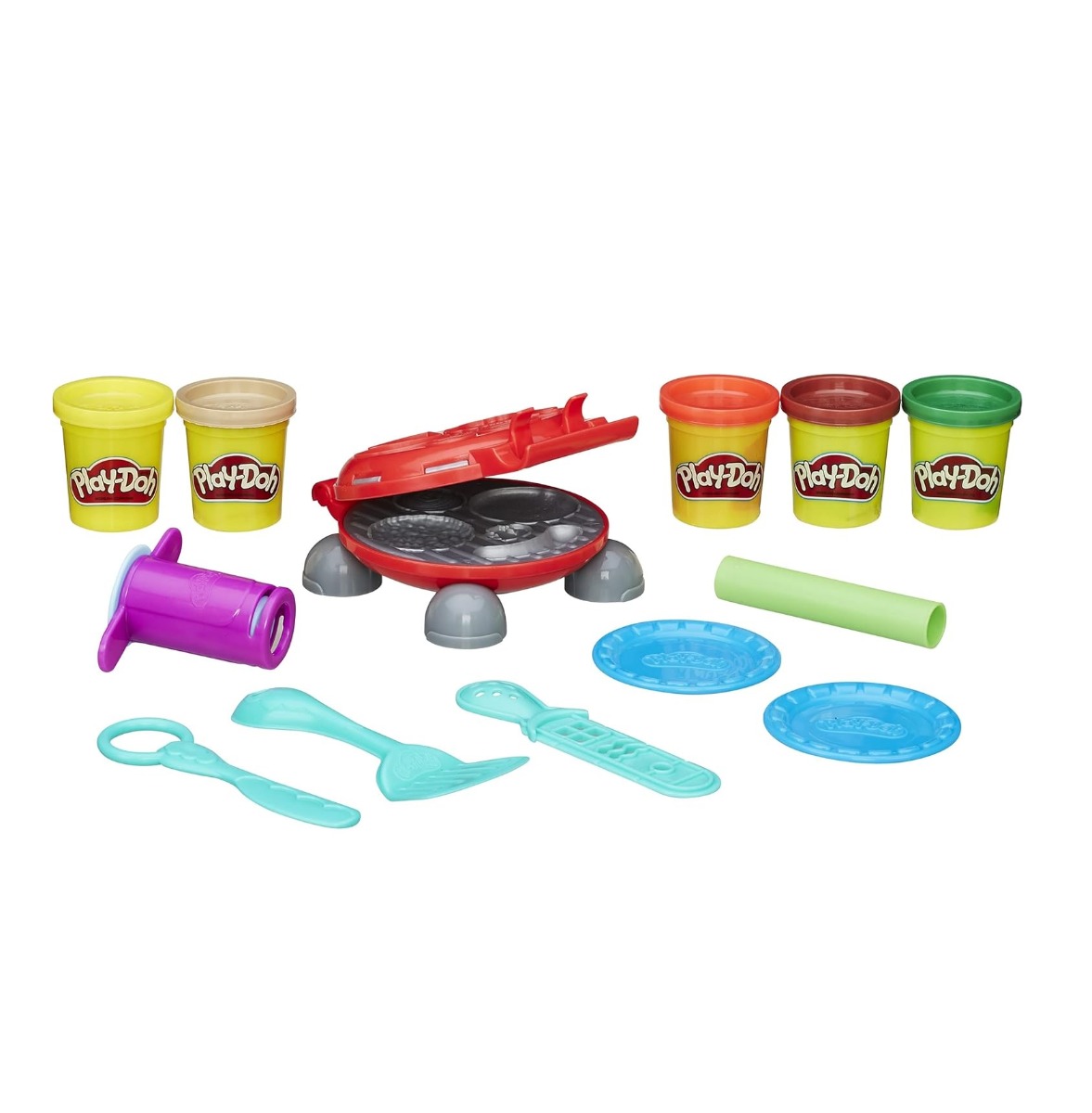 Set plastilina Play-Doh Gratarul cu burgeri - poza 1