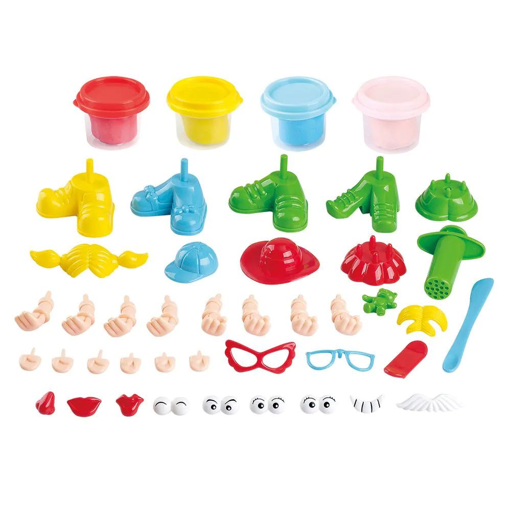Set plastilina Play Go Funny Family - poza 1