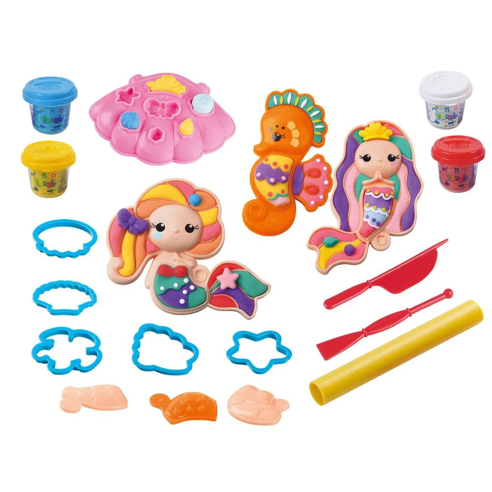 Set plastilina Play Go Sirenele si Prietenii Lor - poza 1