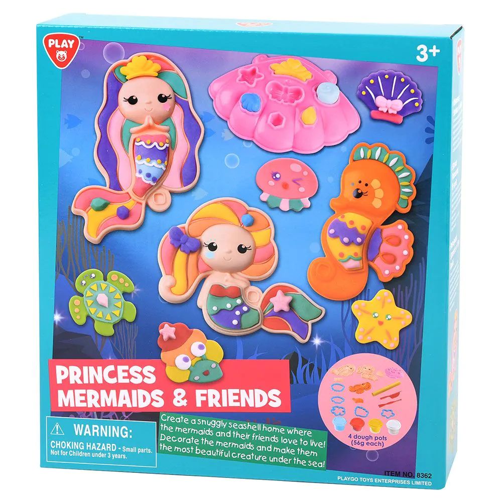 Set plastilina Play Go Sirenele si Prietenii Lor - poza 2