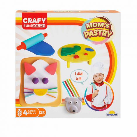 Set plastilina si unelte de modelat Patiserie - poza 1