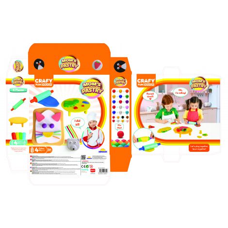 Set plastilina si unelte de modelat Patiserie - poza 2