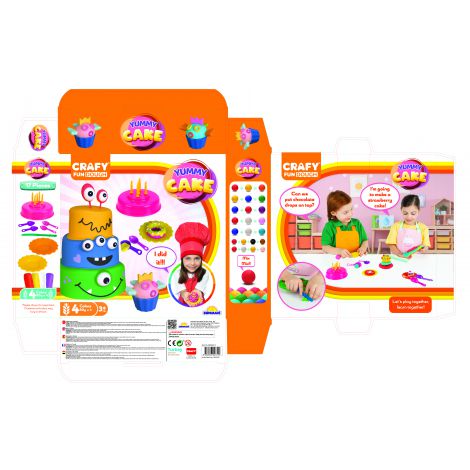 Set plastilina si unelte de modelat Prajituri delicioase - poza 2
