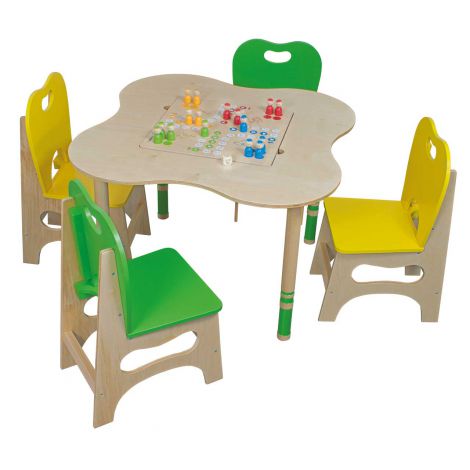 Set Play Corner cu masuta scaunele si jocuri- Beleduc - poza 1