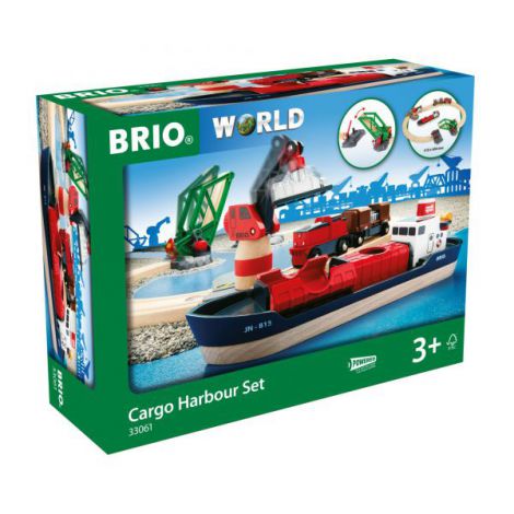 Set port cu nava de marfa 33061 Brio - poza 2