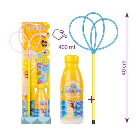 Set Pro Baloane de sapun gigant - acesoriu multi-fluture + solutie 400 ml - poza 1