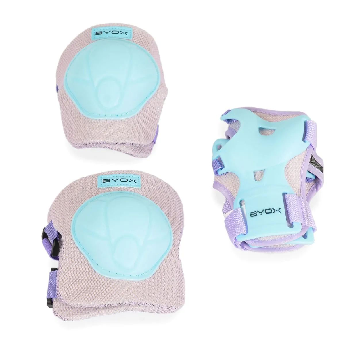 Set protectii Moni Byox Ariel 6 piese Mov - poza 1