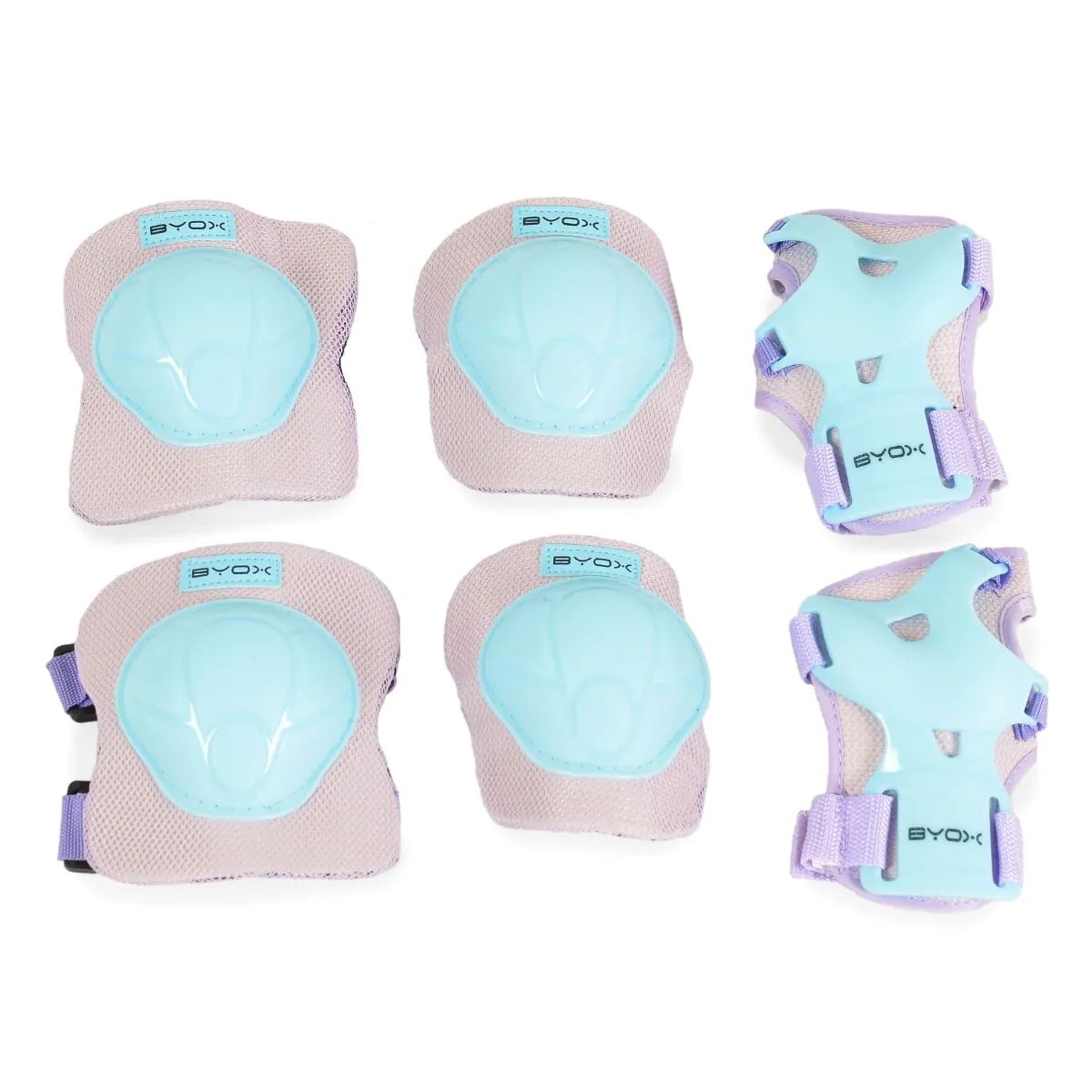 Set protectii Moni Byox Ariel 6 piese Mov - poza 2