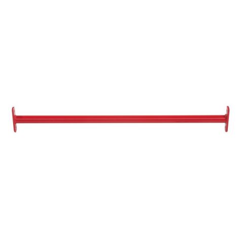 Set protectii si suruburi pentru spatii de joaca sau Bara de tumbe, Rosu - poza 2