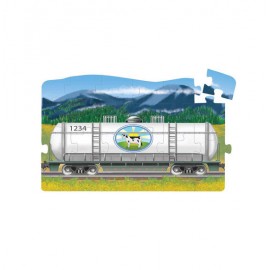 Set puzzle podea conectabile Trenuri - poza 3
