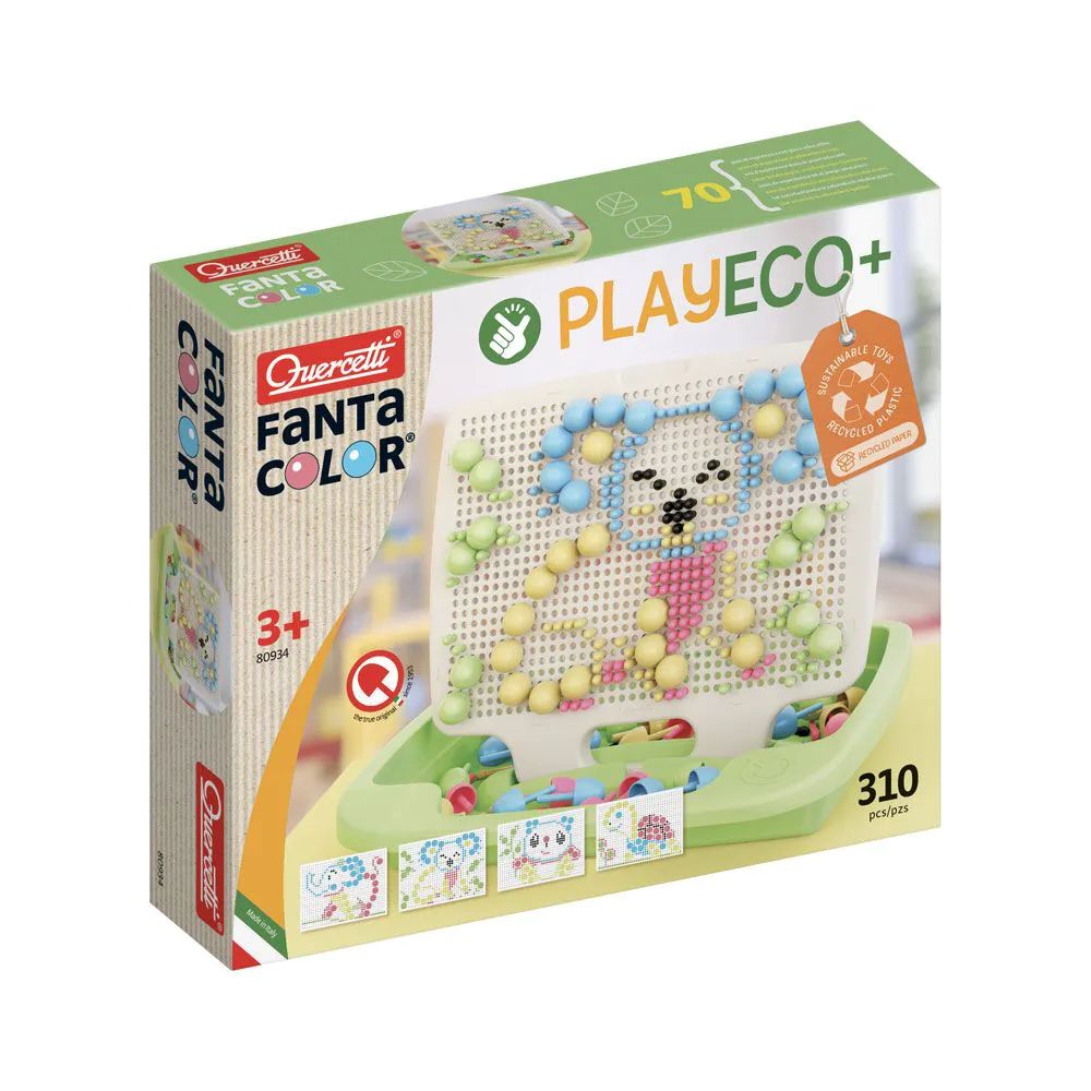 Set Quercetti Fantacolor Play Eco 310 piese 80937 - poza 2